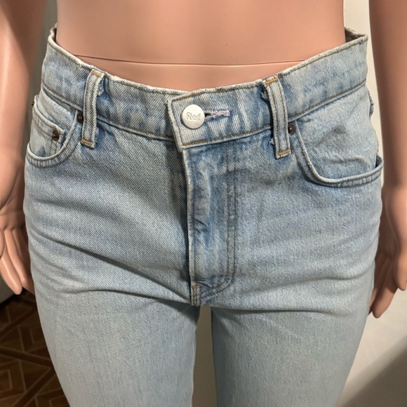 REFORMATION Women’s Julia High Cigarette Light Blue Jeans - Picture 5 of 16